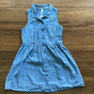 Kids’ Cherokee Polka Dot Dress !!